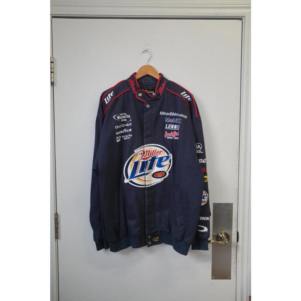 00s Chase Authentic Miller Lite Nascar Winston Cup Jacket